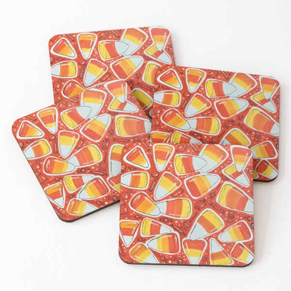Item preview, Candy Corn Halloween Print designed and sold by Amelia Dean.