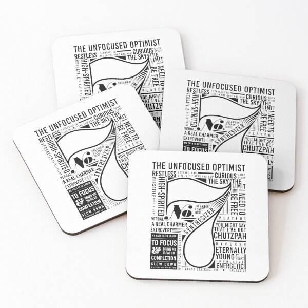 Item preview, Enneagram 7 personality traits graphic designed and sold by Bless-Up-Store.