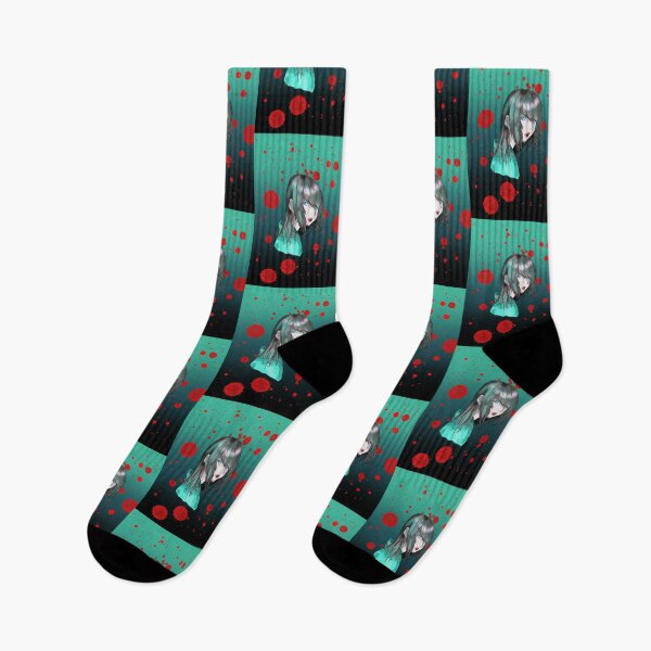Item preview, Anime teenage vampire in green designed and sold by CuisineCat.