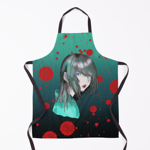 Item preview, Anime teenage vampire in green designed and sold by CuisineCat.