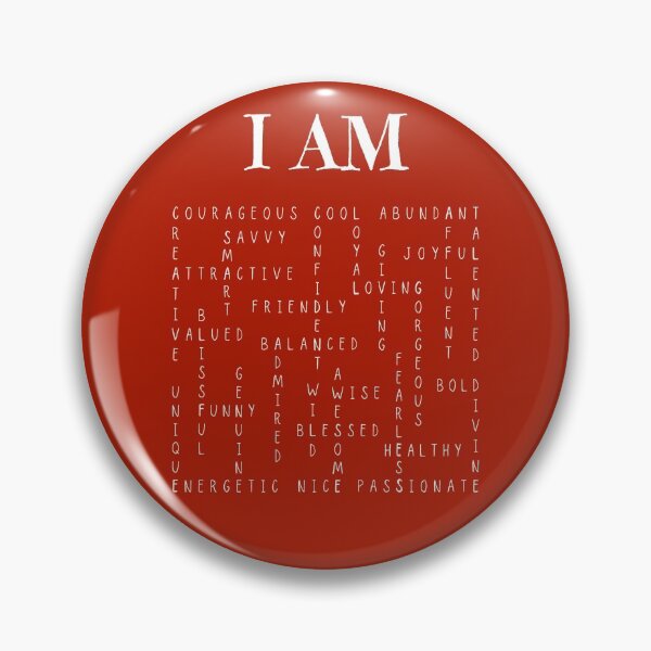 Item preview, I Am Affirmations 2.0: Red Selection designed and sold by Intuitive Engines Apparel Co..