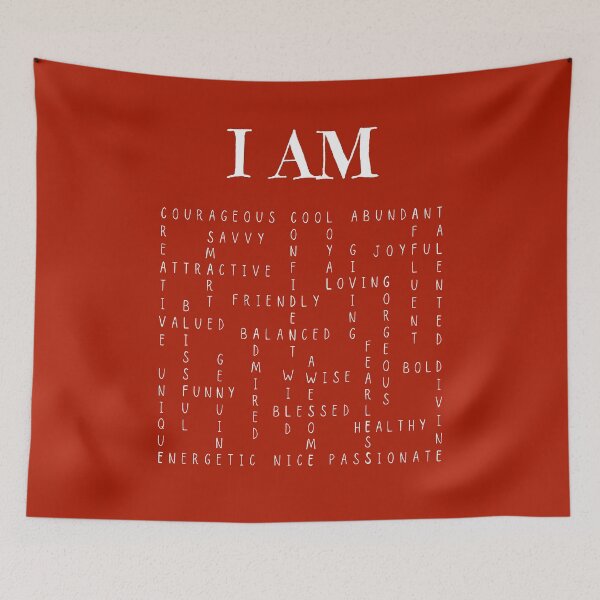 Item preview, I Am Affirmations 2.0: Red Selection designed and sold by Intuitive Engines Apparel Co..