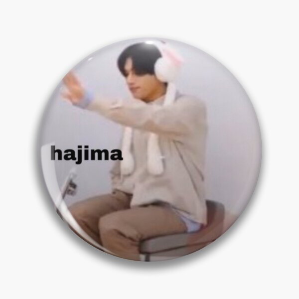 Item preview, ateez wooyoung hajima meme designed and sold by pinklynii.