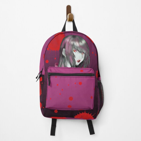Item preview, Reluctant teenage vampire in pink designed and sold by CuisineCat.