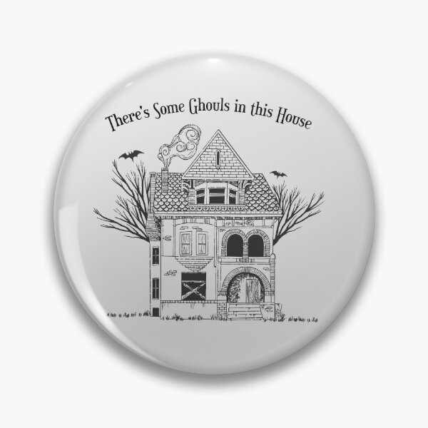 Item preview, There's Some Ghouls in this House, Halloween Ghost House designed and sold by minstore.