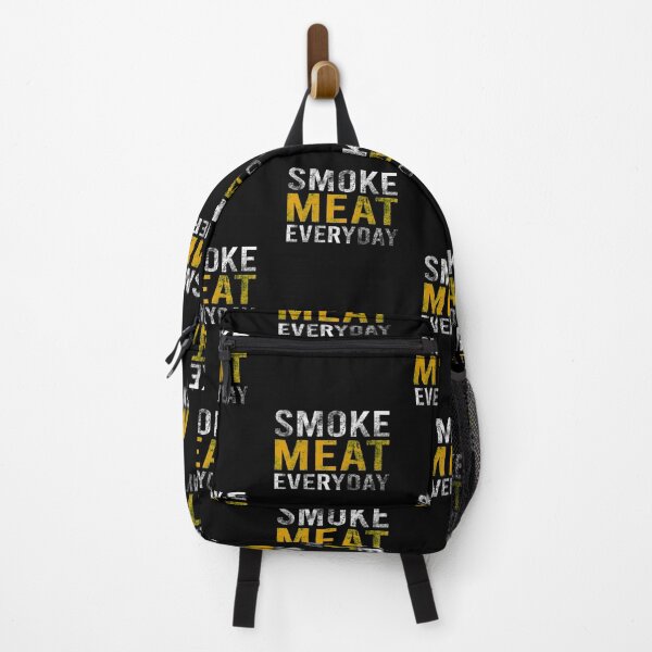 Item preview, Smoke Meat Everyday Tee, Funny BBQ Grill Party Design Gifts designed and sold by PrintOfi.