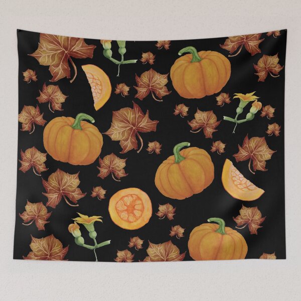 Item preview, Late Autumm Pumpkin Harvest designed and sold by RedOrangeMint.