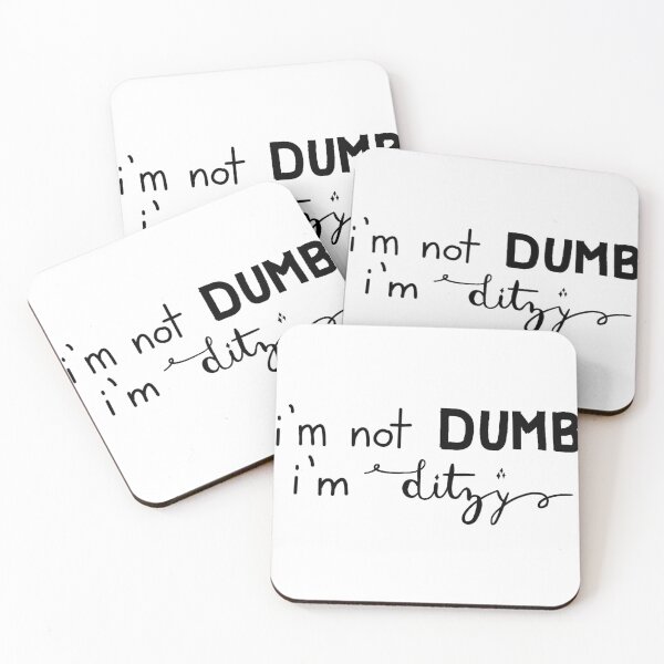 Item preview, Ditzy, not Dumb designed and sold by aschupbach.