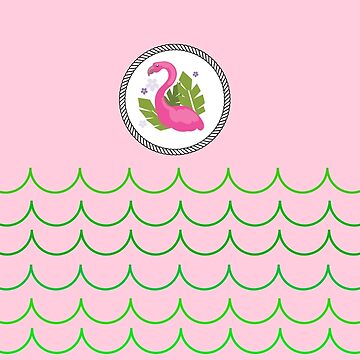 Artwork thumbnail, The Pink Flamingo-Flamingo-Florida Flamingo by Matlgirl