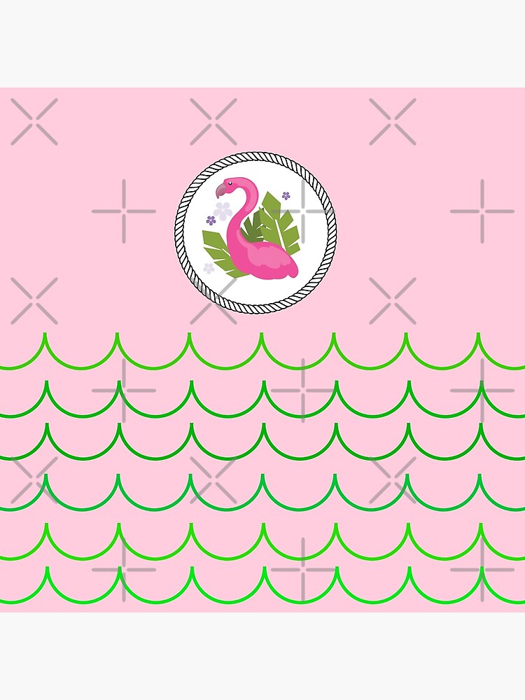 The Pink Flamingo-Flamingo-Florida Flamingo by Matlgirl