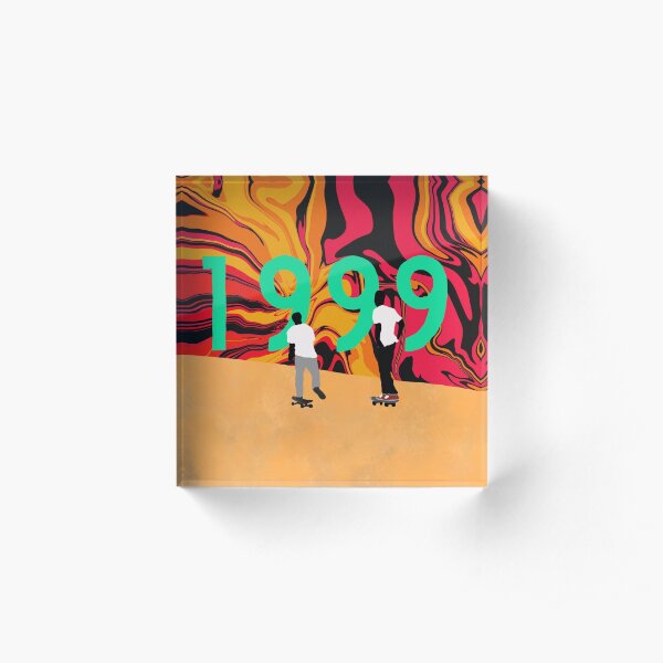 1999 Psychedelic album cover Acrylic Block