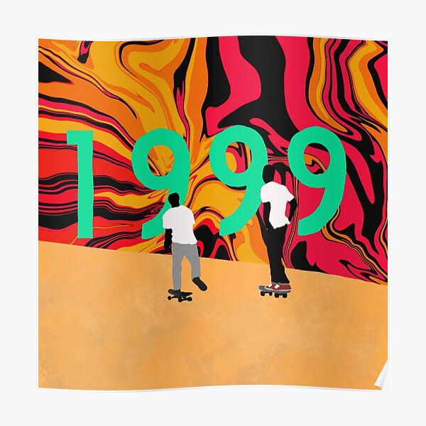 1999 Psychedelic album cover Poster