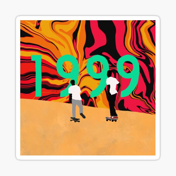 1999 Psychedelic Album Cover Sticker For Sale By Musicallyfit Redbubble