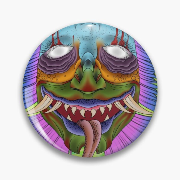 Item preview, Ambigram Demon Face II designed and sold by LeahTattau.