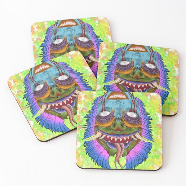Item preview, Ambigram Demon Face II designed and sold by LeahTattau.