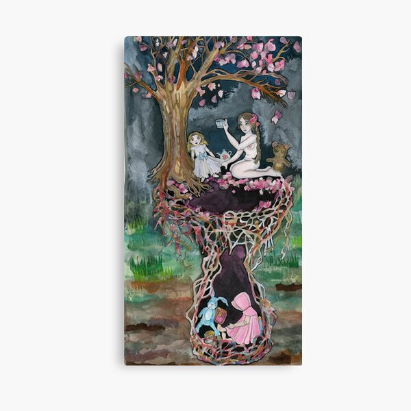 Magnolia Tea Party Canvas Print
