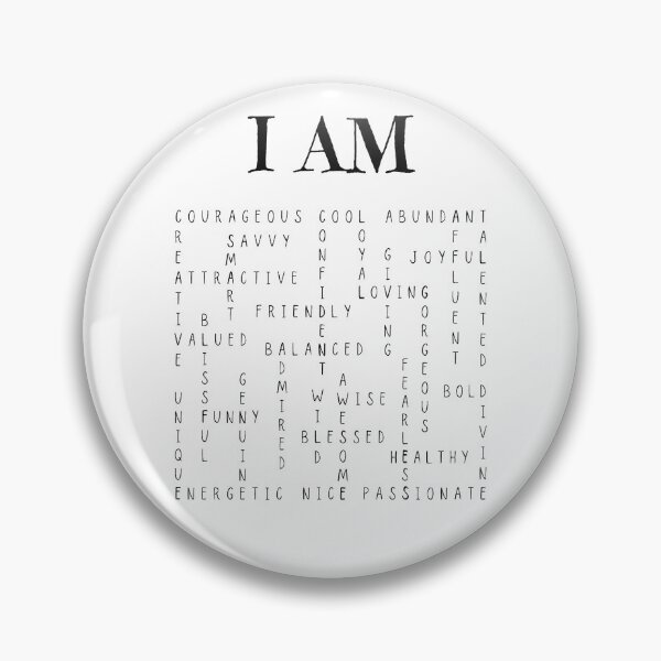 Item preview, I Am Affirmations 2.0: White Selection designed and sold by Intuitive Engines Apparel Co..