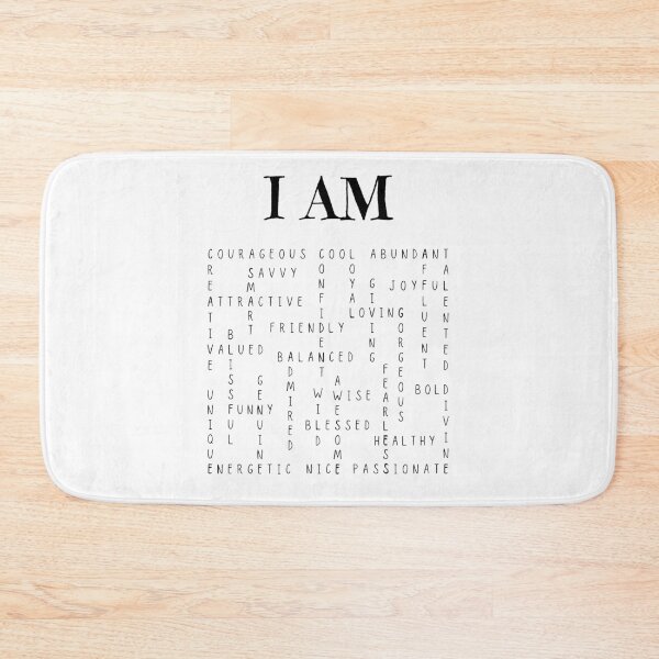 Item preview, I Am Affirmations 2.0: White Selection designed and sold by Intuitive Engines Apparel Co..
