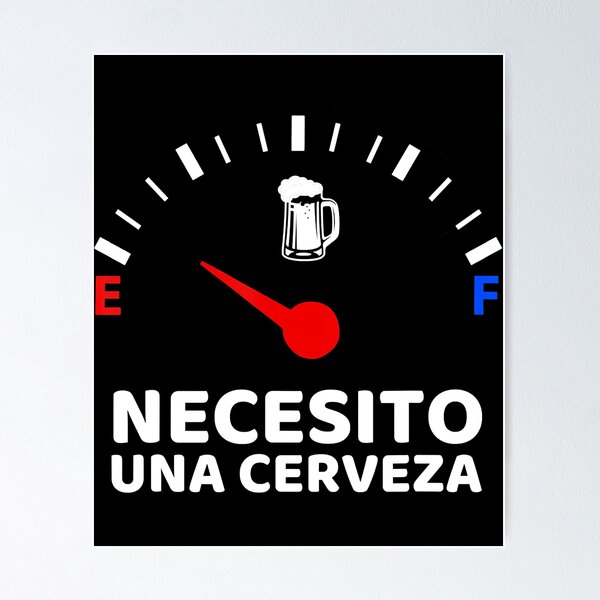 Necesito Una Cerveza Koozie Men Women Spanish Quote Funny Need a Beer Can  holder