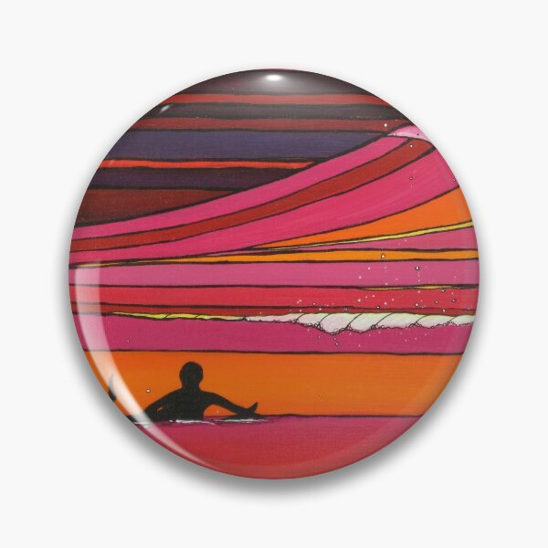 Artikelvorschau, Glide Girls Sunset Paddle Out - ReoSurf Art entworfen und verkauft von David Bell.