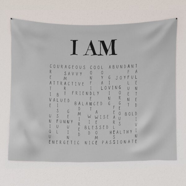Item preview, I Am Affirmations 2.0: Gray Selection designed and sold by Intuitive Engines Apparel Co..