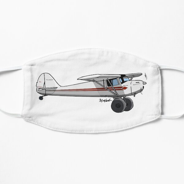 Taylorcraft Orange and White Mask