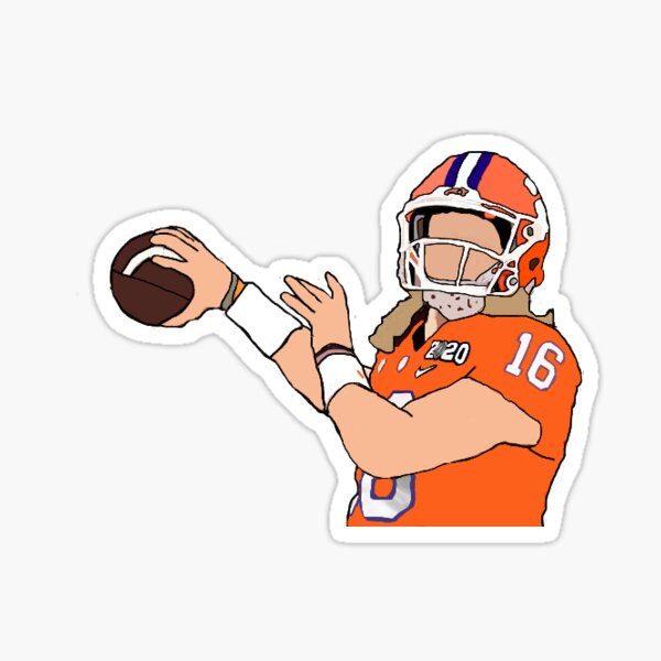 Trevor Lawrence Clemson Sticker