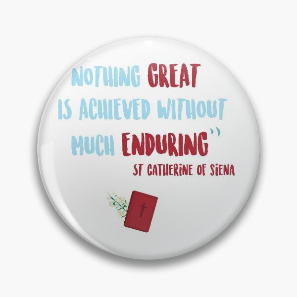 Item preview, Quote by St Catherine of Siena  designed and sold by AlMAO2O.