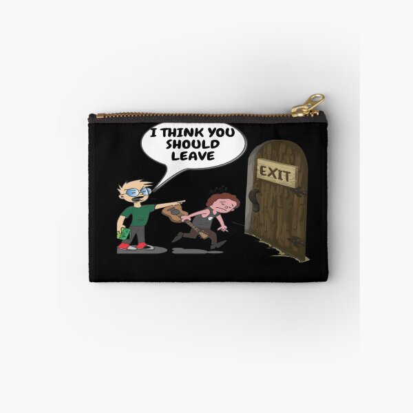 Item preview,   I THINK YOU SHOULD LEAVE designed and sold by merchfun2.