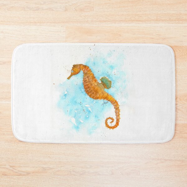Item preview, Floating Golden Seahorse designed and sold by karen  curinga.