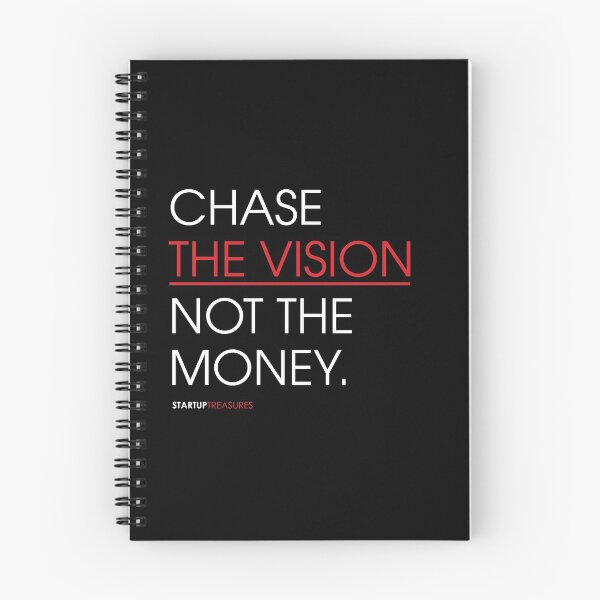 Item preview, Chase the Vision not the Money, Startup Quote, Startup Motivation, Business Quotes, Business Motivation, Entrepreneur Motivation, Business, Entrepreneurs, Money,  designed and sold by rigisdesign.