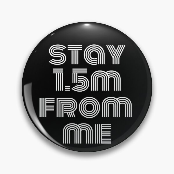 Item preview, Social distancing - Stay 1.5 meter away from me LITE designed and sold by gloriaC CREATE.