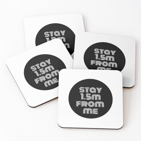 Item preview, Social distancing - Stay 1.5 meter away from me LITE designed and sold by gloriaC CREATE.