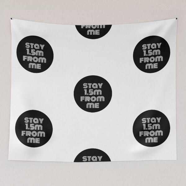 Item preview, Social distancing - Stay 1.5 meter away from me LITE designed and sold by gloriaC CREATE.