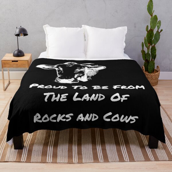 Item preview, Proud To Be From Land Of Rocks Cows Rural Minnesota Farming Raglan designed and sold by JonesErin.