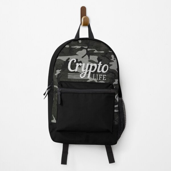 Aperçu de l'œuvre Crypto Life BnW Camo créée et vendue par Locrusher.