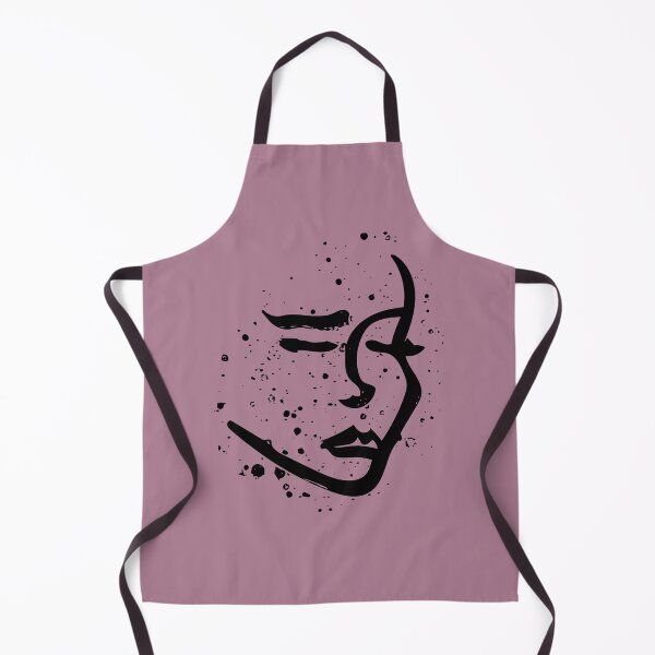Item preview, Watercolor Female Face on Mauve designed and sold by emmestanec.