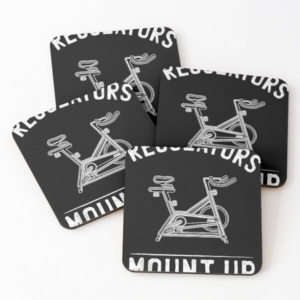 Item preview, Regulators Mount Up Spin Class Funny Spinning Cycling Gym designed and sold by RussellRoss.