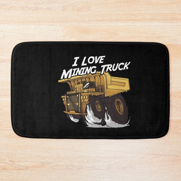 Item preview, I Love Mining Truck designed and sold by damnoverload.