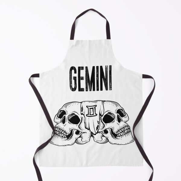 Item preview, Gemini Dark Zodiac Skull Horoscope designed and sold by darknessjeff86.