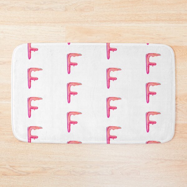 Item preview, Letter F Pink Dripping Paint  designed and sold by Krafty  Arts Studio.