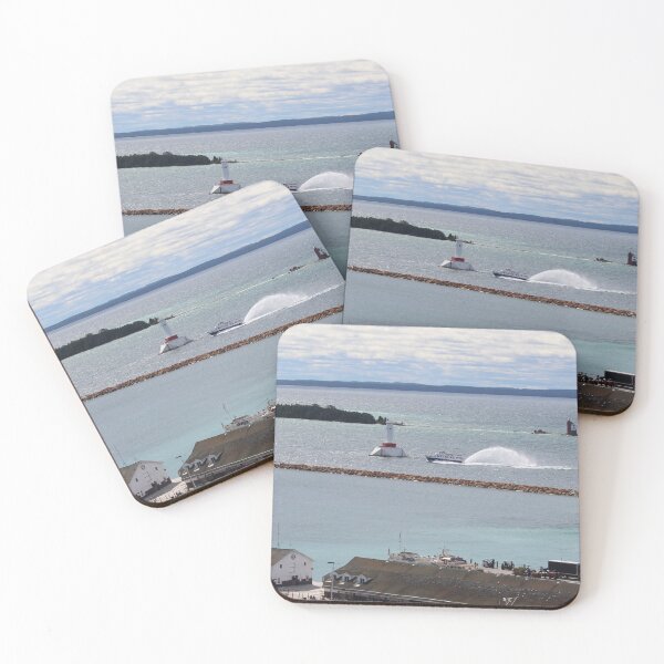 Item preview, Ferry, Harbor, Lake, & Dock Mackinac Island designed and sold by spicygarb.