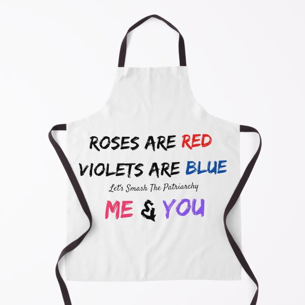 Item preview, Roses Are Red Violet Are Blue Let's Smash The Patriarchy Me And You T-Shirt designed and sold by OAPod.