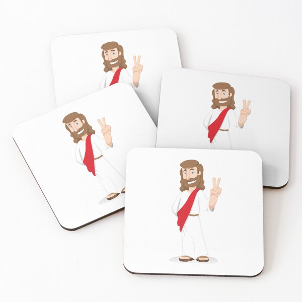 Item preview, Illustration of Jesus Christ signaling peace and love, religion philosophy. Ideal for institutional and religious materials designed and sold by LucianoCosmo.