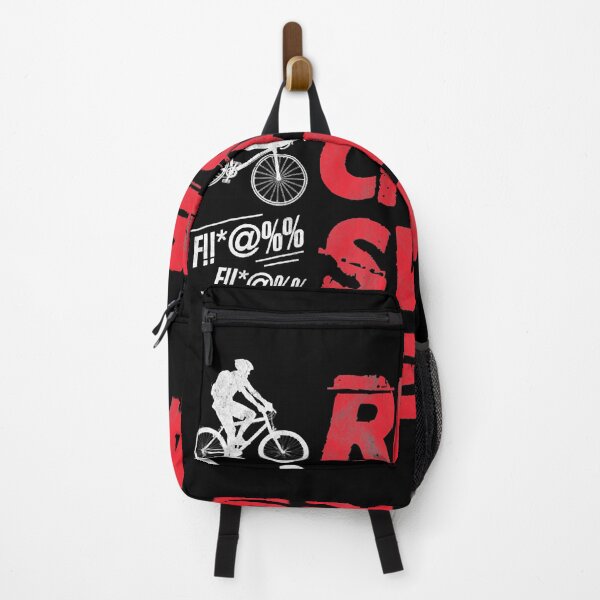 Item preview, Ride Crash Swear Repeat Funny MTB Mountain Bike Cycling designed and sold by RussellRoss.