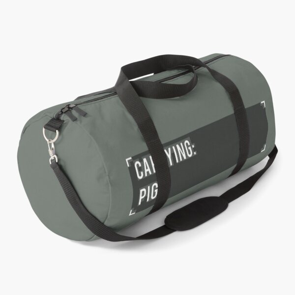 Carrying: Pig Duffle Bag