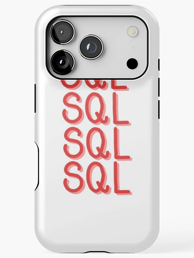 Thumbnail 1 of 4, iPhone Case, SQL, SQL, SQL designed and sold by ienjoydogs.
