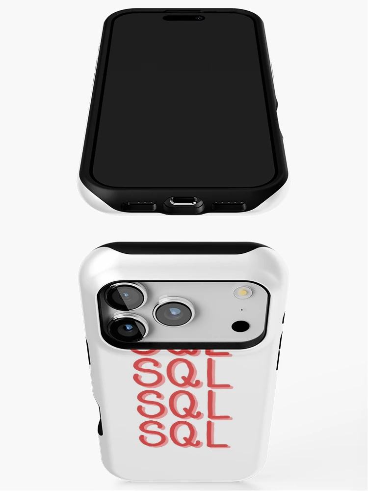 Thumbnail 3 of 4, iPhone Case, SQL, SQL, SQL designed and sold by ienjoydogs.