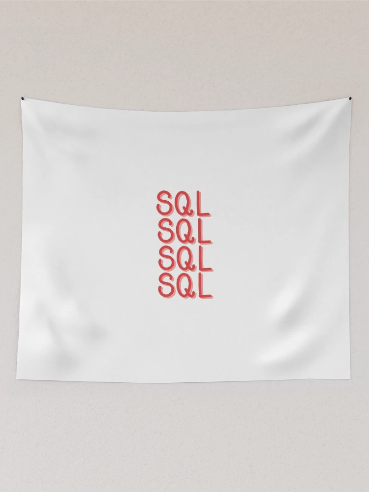 Thumbnail 2 of 3, Tapestry, SQL, SQL, SQL designed and sold by ienjoydogs.