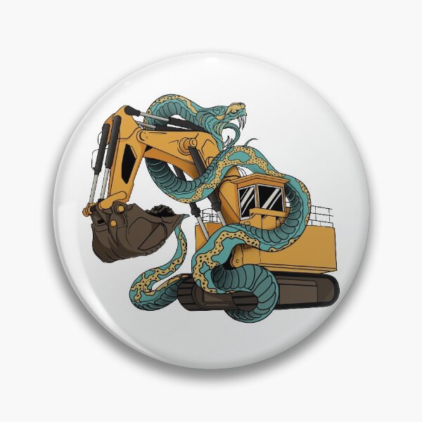 Item preview, Excavator Vs Anaconda designed and sold by damnoverload.